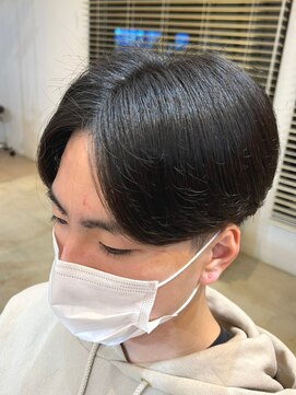 ラ メール ヘア デザイン(La mer HAIR DESIGN) 韓国風センターパートスタイル