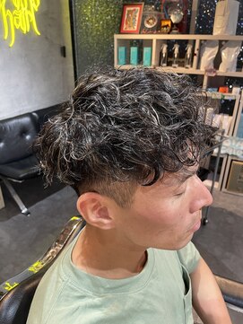 スパークスヘア(Sparks hair) スペインカールにメッシュの最高のスタイル☆