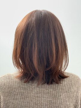 ブルーブラン(blue blanc) 外ハネミディアムレイヤー