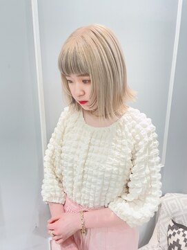 ネオリーブギンザ 銀座店(Neolive GINZA) 顔周りにこだわるヘアスタイル【銀座】鶴岡