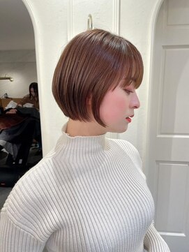 ロンドソレイユ 池袋(Lond soleil) ショート/前髪/レイヤーカット/グレーベージュ/髪質改善[池袋]