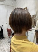 似合わせカット20代30代40代前下がりくびれショートグラ
