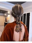 結婚式参列ヘアアレンジ