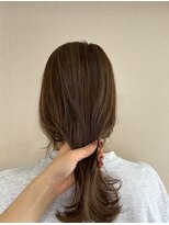 ヘアーアートミュージアム(Hair Art Museum) ハイライト/ミルクティグレージュ/ミディアム
