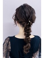 プルクラ ロッポンギ(Pulchra ROPPONGI)&nbsp;ポニーテールアレンジヘア/アップスタイル/アップ/結婚式