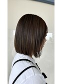前下がりボブ