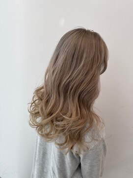 アンブル リュクス 池袋(amble luxe) 髪質改善/イルミナカラー/アディクシーカラー/カラー/ホワイト