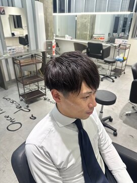 メンズサロン キング 枚方店(Men’s salon K!ng) 波巻きツイストスパイラルパーマ/フェザーパーマ/眉毛/メンズ