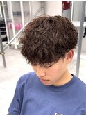 波巻きスパイラルパーマ京都四条河原町