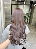 【ブリーチなしでも可】ピンクパープル★