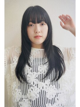 ブゾン(buZon) 【buZon ブゾン】レイヤーカット×コスメストレート