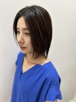 ヘアーライズ 池袋東口店(hair RISE)&nbsp;フォルムメイクでクセを落ち着かせてつやを出しました！！