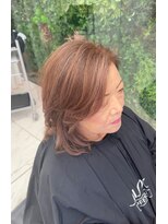 メイキンフィックス(makin Fix)&nbsp;脱白髪染め　ピンクベージュ　白髪ぼかし