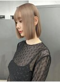 くびれヘア/アプリコットオレンジ/夏のヘアアレンジ/梅田