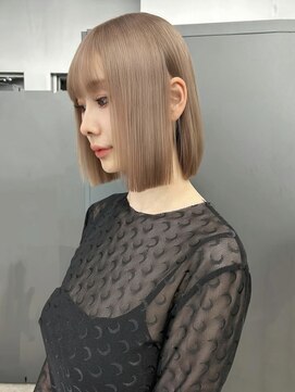 ペレ アネックス 大阪梅田茶屋町店(PELE ANNEX) くびれヘア/アプリコットオレンジ/夏のヘアアレンジ/梅田