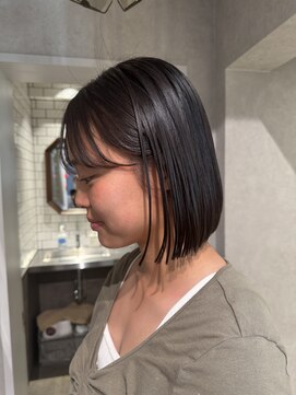 ゼスト クレス(ZEST Cres) 【立川CRES河村】きりっぱなしボブ