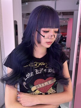 ダズリングディア(Dazzling Deer) パープル／ロング／レイヤーカット