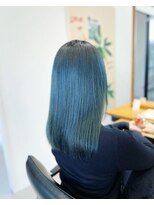 サニーズ(SUNNY'S by CONKS)&nbsp;グラスブルーのセミロング