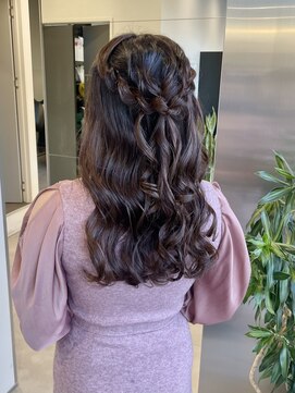 ゴウトゥデイシェアサロン 町田店(GO TODAY SHAiRE SALON) ゆるめハーフアップアレンジ♪