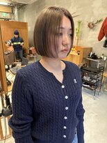 カフネ ジュントス ヨロ(Cafune' juntos YOLO)&nbsp;透明感カラーボブ/ブリーチなしダブルカラー