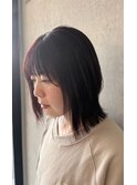 30代40代おすすめくびれミディ/暗髪カラーとの相性○
