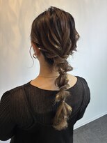 ヘアセット専門サロン by OKINAWA WATABE WEDDING 那覇店 編みおろし