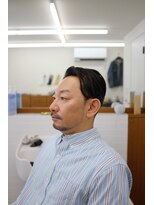 パストアンドニュー(past and new)&nbsp;ツーブロック　七三分け