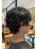 ヘアルシェーヌ ルミエール(hair le chene lumiere)&nbsp;ウルフカット × 波巻きパーマ