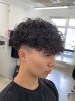 テンション(tension) メンズシャドウパーマスパイラルパーマスペインカール札幌大通