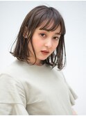 大人かわいい小顔ワンレン{エアリーショート/ミニマムボブ/ボブ}