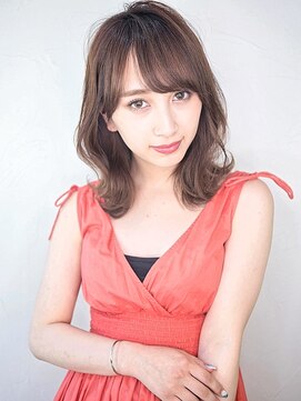 ヘアメイク フレンシア(hair make flencia) 外ハネミディ