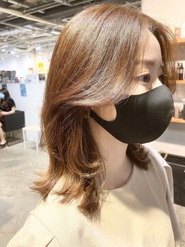 ノラキチジョウジ(NORA KICHIJOJI) #ウルフカット#ウルフパーマ#オルチャン#センターパート