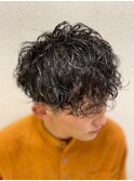 スパイラルパーマ