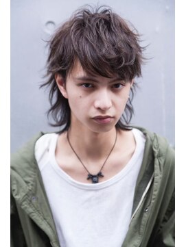 ケアリー 武蔵小杉(Carelly) メンズアップバング×束感ウルフ