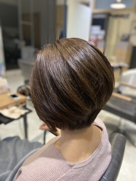 ベース 龍ケ崎店(BASE) 上品な大人女性髪質改善　ショート