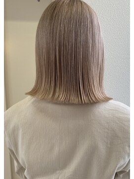 ヘアーデザイン シュシュ(hair design Chou Chou by Yone) ☆chouchou☆ハイトーンベージュ