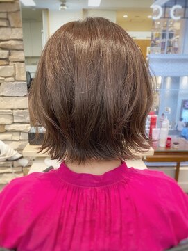 ディーボーイ 下通本店(D-BOY) 【D-Boy】イルミナカラー/グレージュ/外ハネボブ/下通