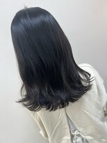 アールモンドヘア新世界&nbsp;【北見】＃透明感黒染め＃実習＃可愛い