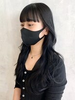 アイティーバイアルバム 藤沢店(IT by ALBUM)&nbsp;フェイスレイヤー_ミニウルフテラコッタくすみブルー_ba356161