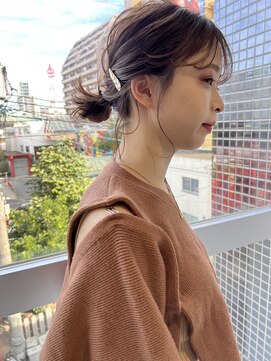 イル(ill) アッシュブラウン　透明感カラー　髪質改善