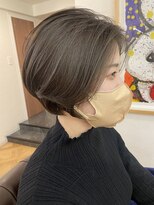 インビテーション(invitation)&nbsp;くびれショート・ひし形ショート・オリーブブラウン