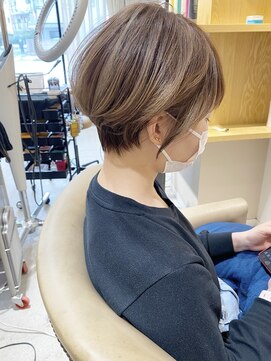 トリート 浦安店(TREAT) 夏ハイライト×ショート_TREAT浦安