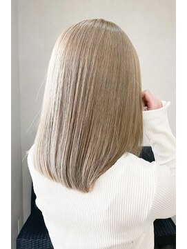 タイドヘア 茨木店(TIDE HAIR) ミルクティーベージュ