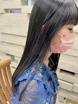 テテ(TETE) インナーカラーxパープル