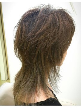 アデイ 大森店(AdAy) 大人　ロングシャギー　ウルフ