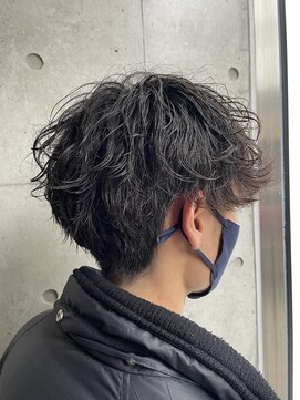 ワンストップラボ(ONE.STOP.LABO) 【メンズ】波巻きスパイラルパーマ　ゆるめ