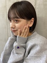 ソルトウォーター(SALT WATER) ワイドバング　ショートボブ　小顔