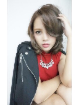 オリジンズヘアーセカンド 守谷店(Origins hair 2nd) クリームベージュカラー×「髪質再生」BYKARTE 5step TR