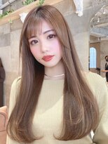 プアメリア 名古屋(Puamelia)&nbsp;ブリーチなしダブルカラー×韓国★レイヤーロング[名古屋]