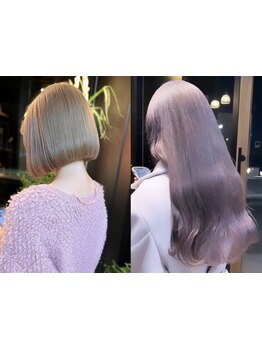 【抜け感×透明感があるstyleが人気*】貴方のファッションなど、トータルバランスを見極めてご提案*